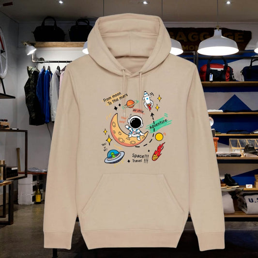 HODDIE ASTRONAUTA EN LA LUNA